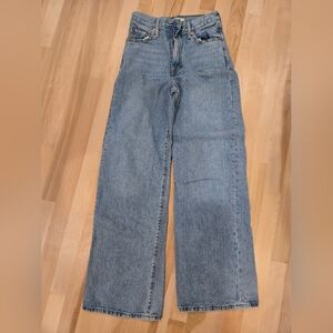 Levis Premium Ribcage Wide Leg